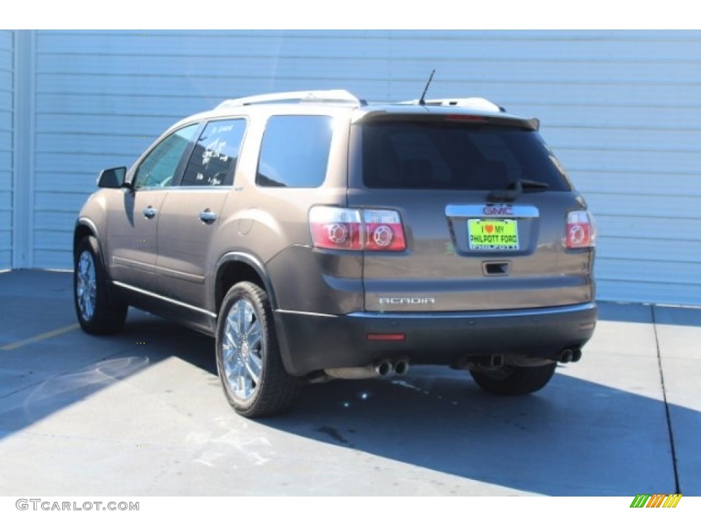 2010 Acadia SLT - Medium Brown Metallic / Cashmere photo #7