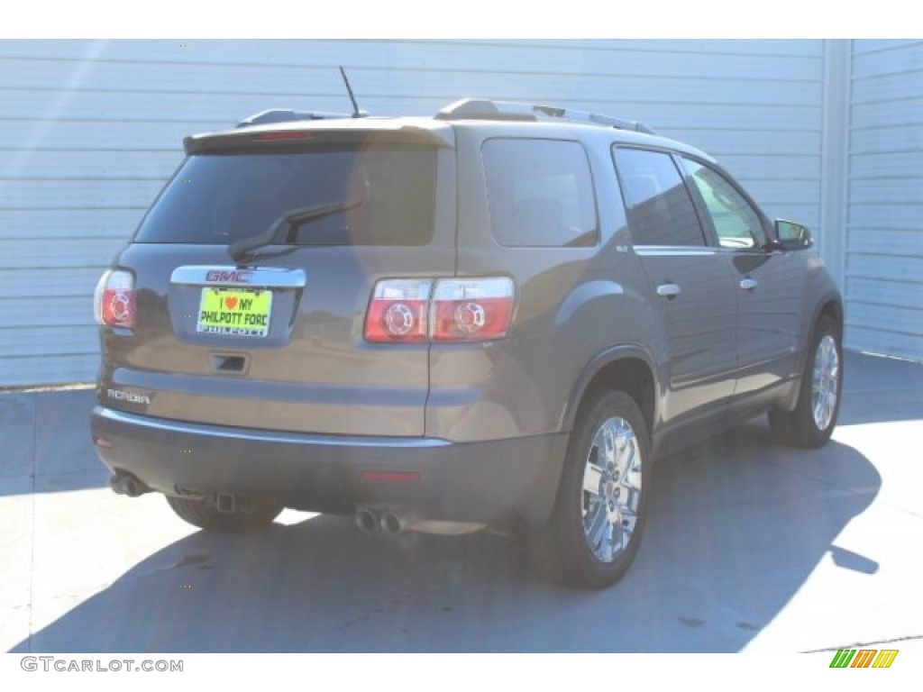 2010 Acadia SLT - Medium Brown Metallic / Cashmere photo #9