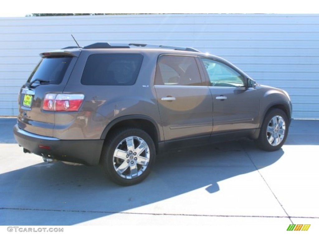2010 Acadia SLT - Medium Brown Metallic / Cashmere photo #10