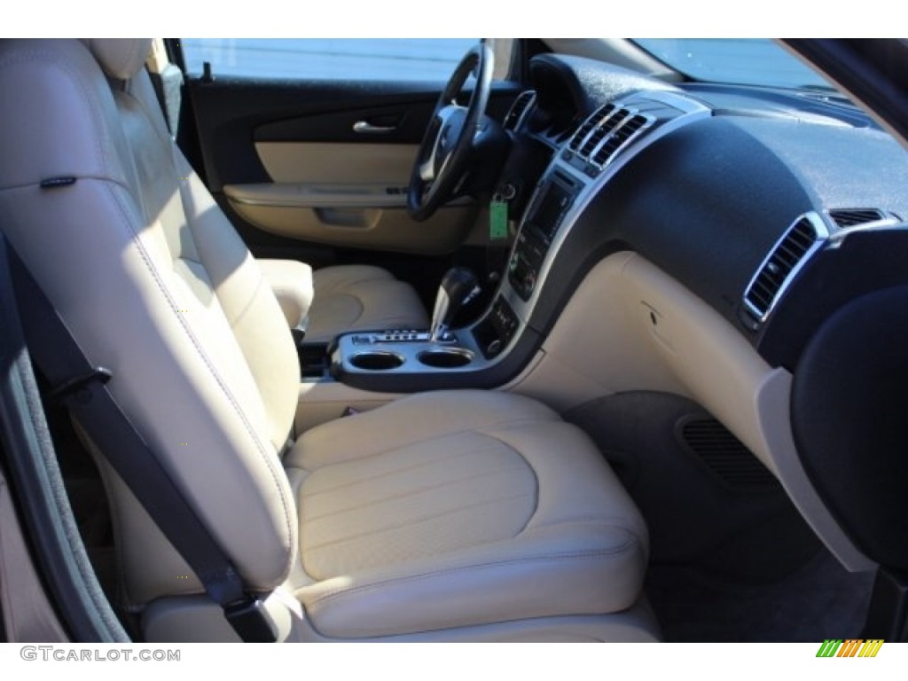 2010 Acadia SLT - Medium Brown Metallic / Cashmere photo #28