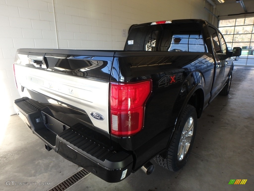 2018 F150 Platinum SuperCrew 4x4 - Shadow Black / Black photo #2