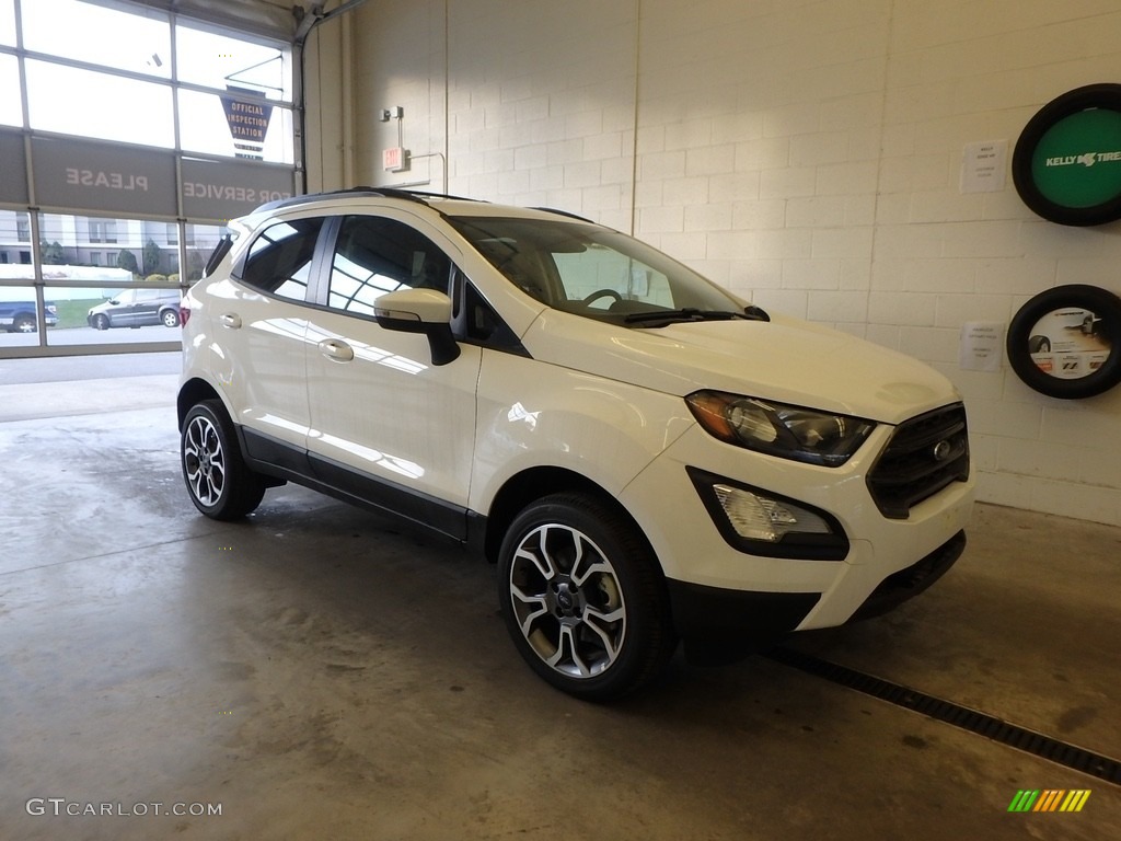 2018 EcoSport SES 4WD - Diamond White / Ebony Black/Copper photo #1