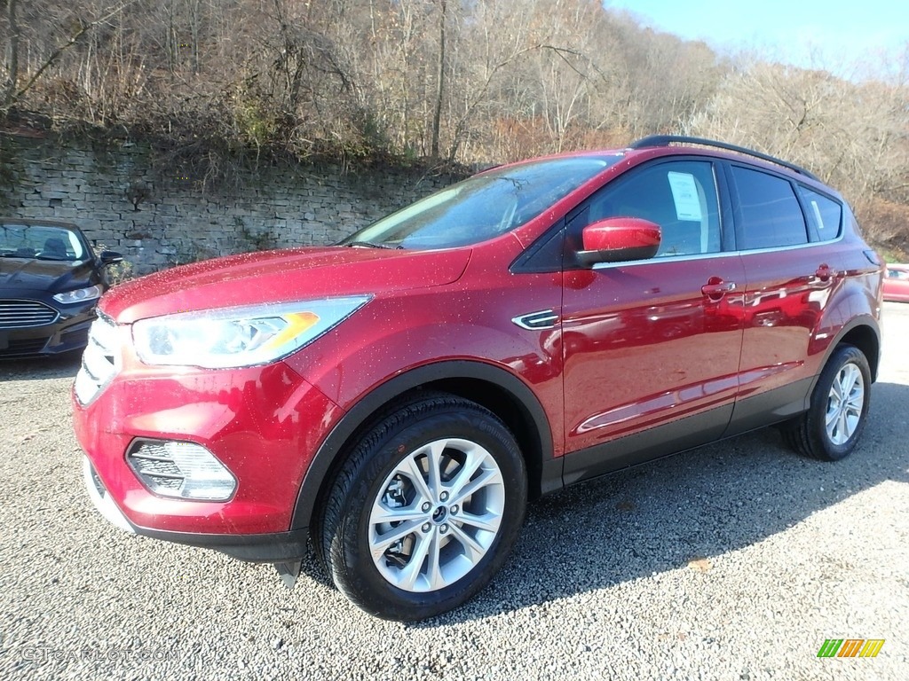 2019 Escape SEL 4WD - Ruby Red / Chromite Gray/Charcoal Black photo #7
