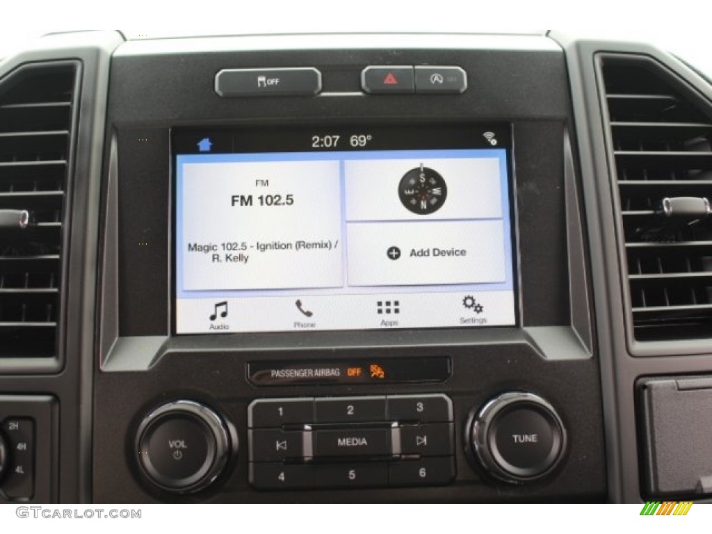 2018 F150 STX SuperCrew 4x4 - Ingot Silver / Black photo #12