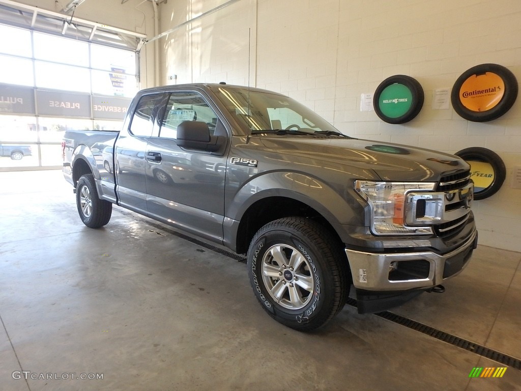 2018 F150 XLT SuperCab 4x4 - Magnetic / Earth Gray photo #1