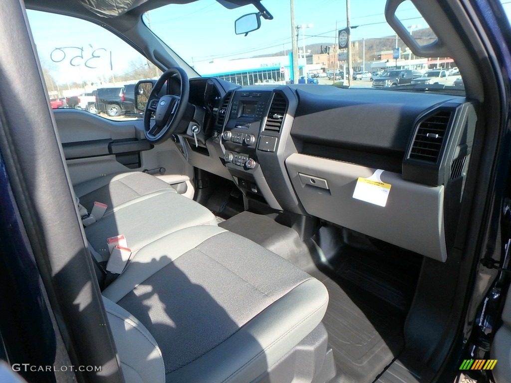 Earth Gray Interior 2019 Ford F150 XL Regular Cab 4x4 Photo #130578138