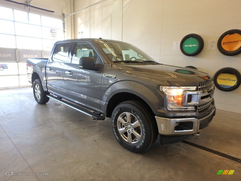 2018 F150 XLT SuperCrew 4x4 - Magnetic / Earth Gray photo #1