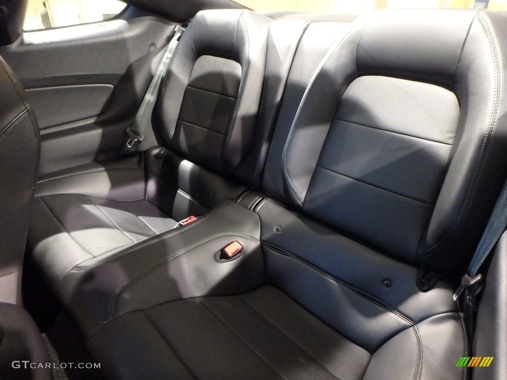 Ebony/Recaro Leather Trimmed Interior 2019 Ford Mustang Bullitt Photo #130578744