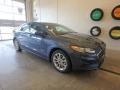 Blue Metallic 2019 Ford Fusion Hybrid SE Exterior