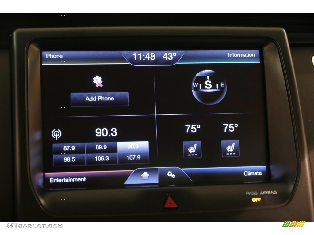 2014 Flex SEL AWD - Mineral Gray / Charcoal Black photo #10