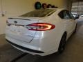 2018 White Platinum Ford Fusion Hybrid SE  photo #2