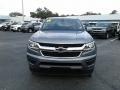 2019 Satin Steel Metallic Chevrolet Colorado LT Crew Cab  photo #8