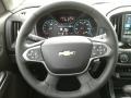 Jet Black 2019 Chevrolet Colorado LT Crew Cab Steering Wheel