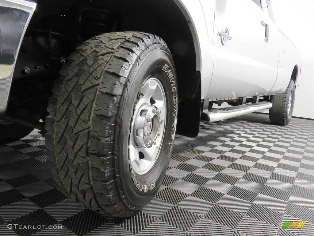 2012 F350 Super Duty XLT SuperCab 4x4 - Ingot Silver Metallic / Steel photo #9
