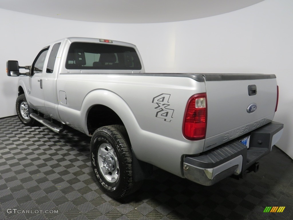 2012 F350 Super Duty XLT SuperCab 4x4 - Ingot Silver Metallic / Steel photo #11