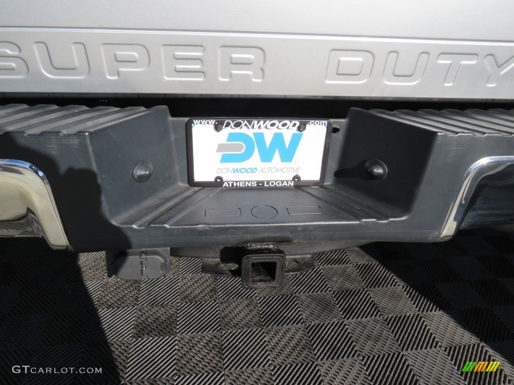 2012 F350 Super Duty XLT SuperCab 4x4 - Ingot Silver Metallic / Steel photo #13