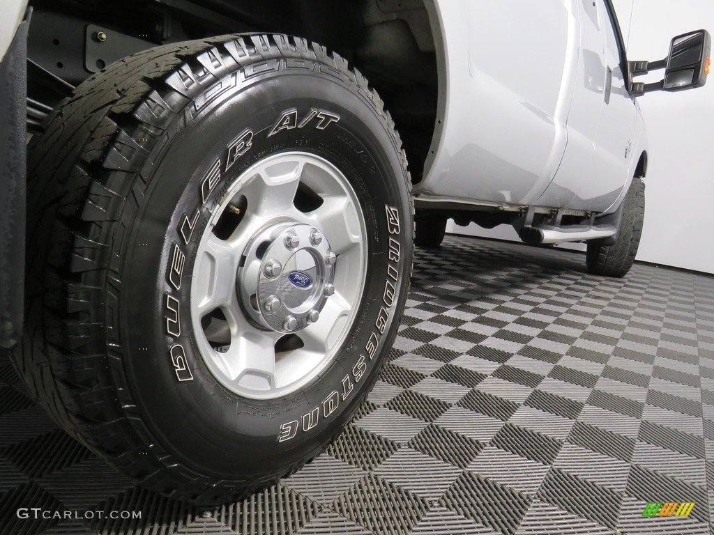 2012 F350 Super Duty XLT SuperCab 4x4 - Ingot Silver Metallic / Steel photo #15
