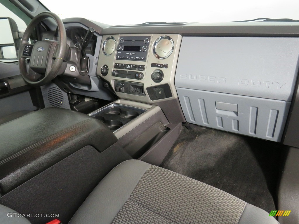 2012 F350 Super Duty XLT SuperCab 4x4 - Ingot Silver Metallic / Steel photo #25