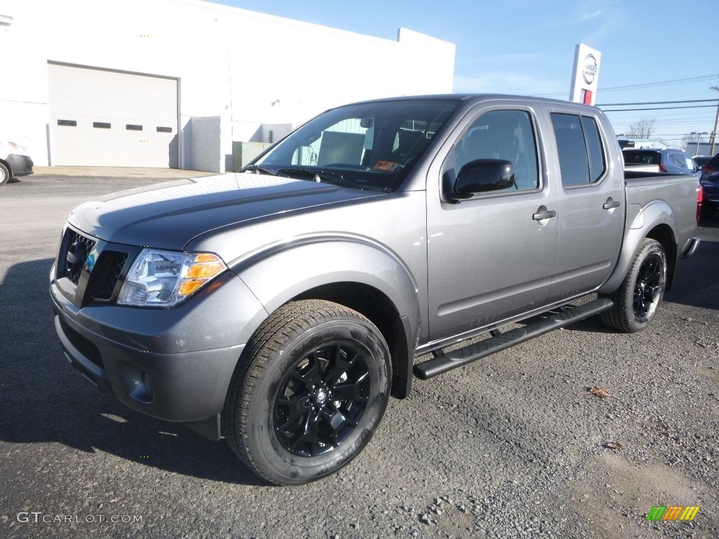 Gun Metallic 2019 Nissan Frontier Midnight Edition Crew Cab 4x4 Exterior Photo #130582950