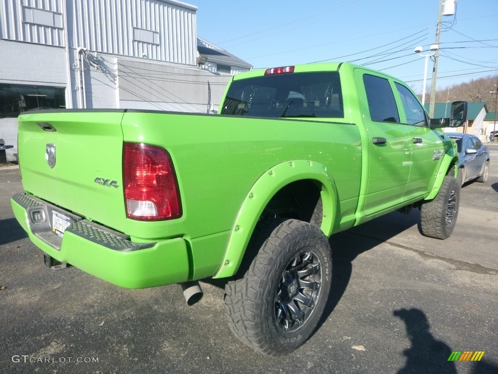 2018 2500 Tradesman Crew Cab 4x4 - Black Forest Green Pearl / Black/Diesel Gray photo #5
