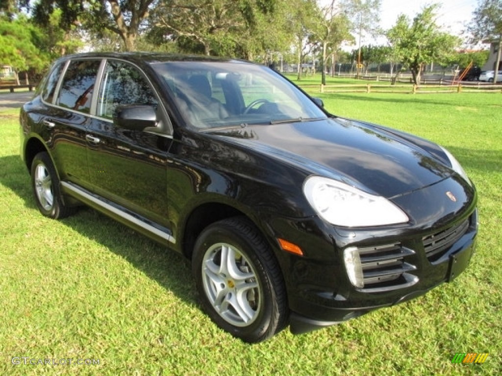 Black 2009 Porsche Cayenne S Exterior Photo #130584210