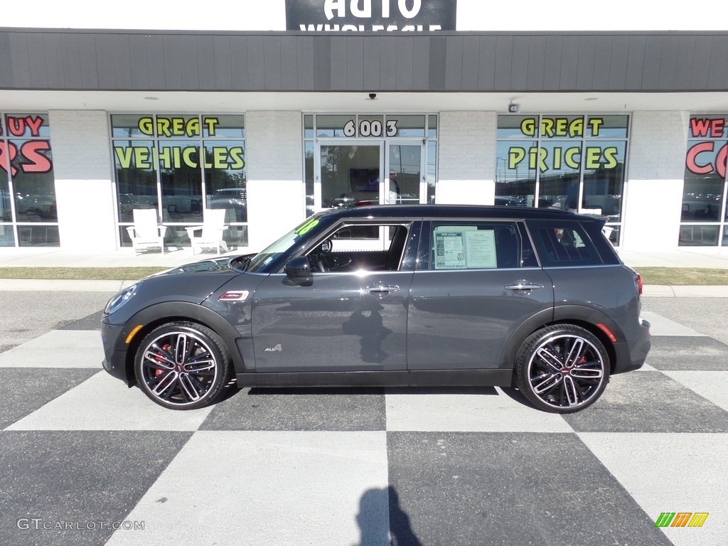 2018 Clubman John Cooperworks ALL4 - Thunder Grey Metallic / Carbon Black photo #1