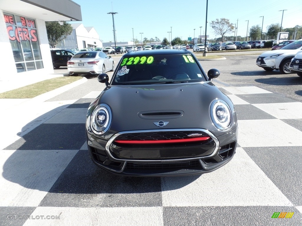 2018 Clubman John Cooperworks ALL4 - Thunder Grey Metallic / Carbon Black photo #2