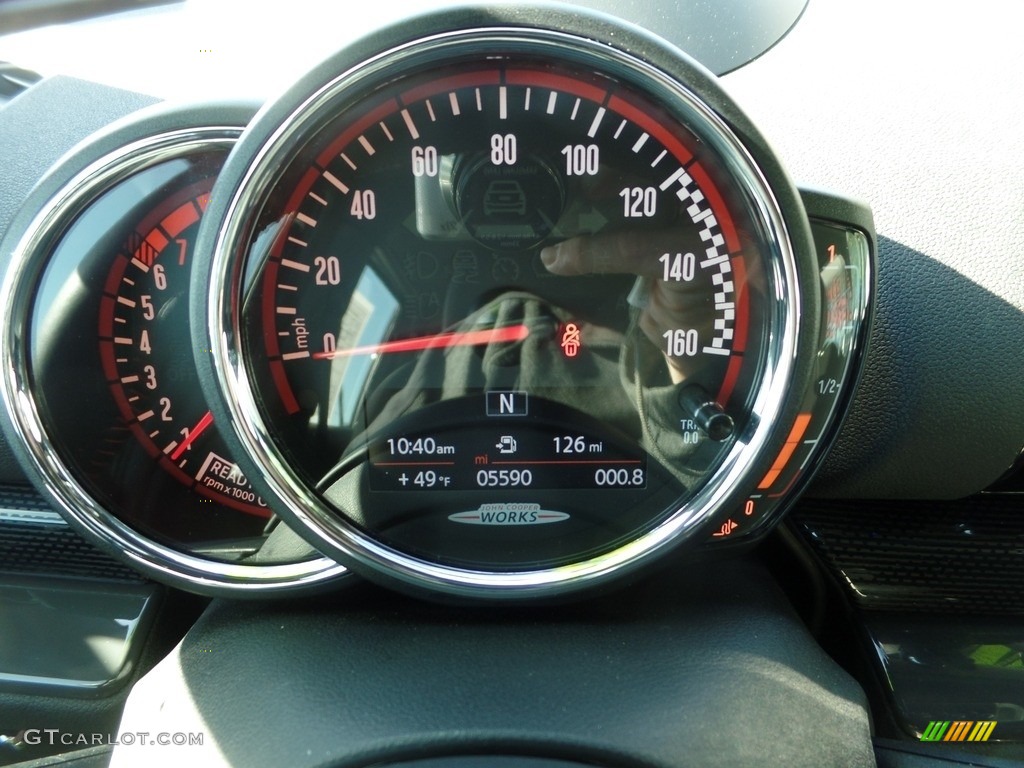 2018 Clubman John Cooperworks ALL4 - Thunder Grey Metallic / Carbon Black photo #16