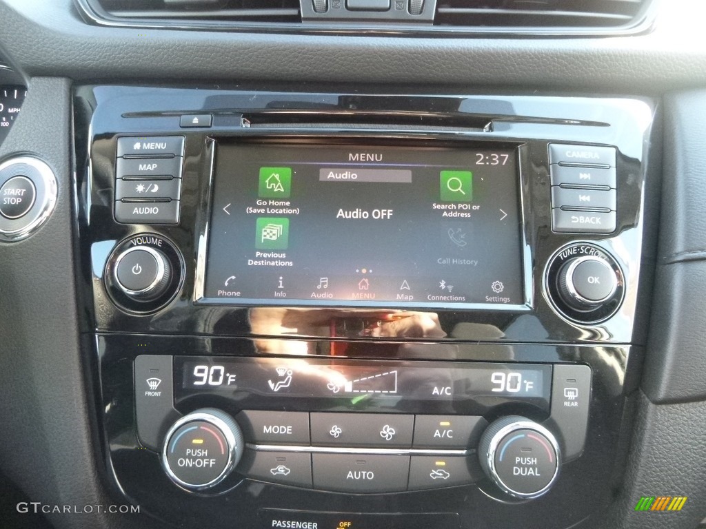 2019 Nissan Rogue SV AWD Hybrid Controls Photo #130584999