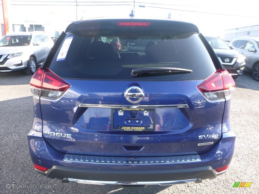 2019 Rogue SV AWD Hybrid - Caspian Blue / Charcoal photo #5
