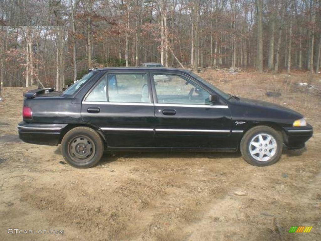 1994 Tracer Sedan - Black / Grey photo #3