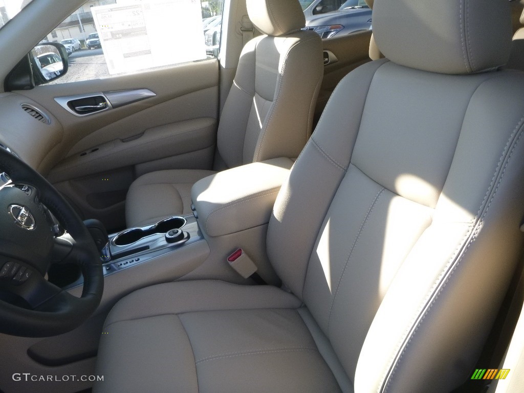 Almond Interior 2019 Nissan Pathfinder SL 4x4 Photo #130585815
