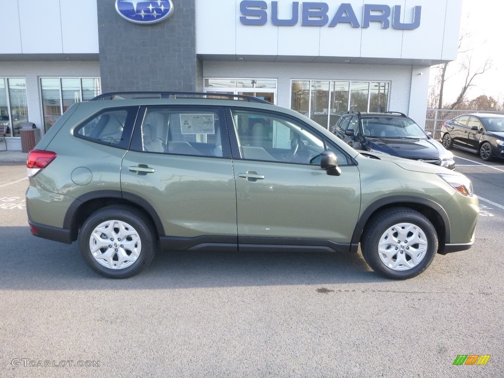 Jasper Green Metallic 2019 Subaru Forester 2.5i Exterior Photo #130585926