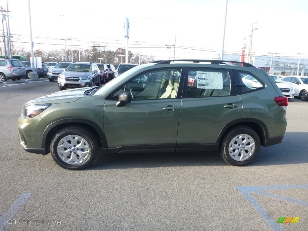 Jasper Green Metallic 2019 Subaru Forester 2.5i Exterior Photo #130585989