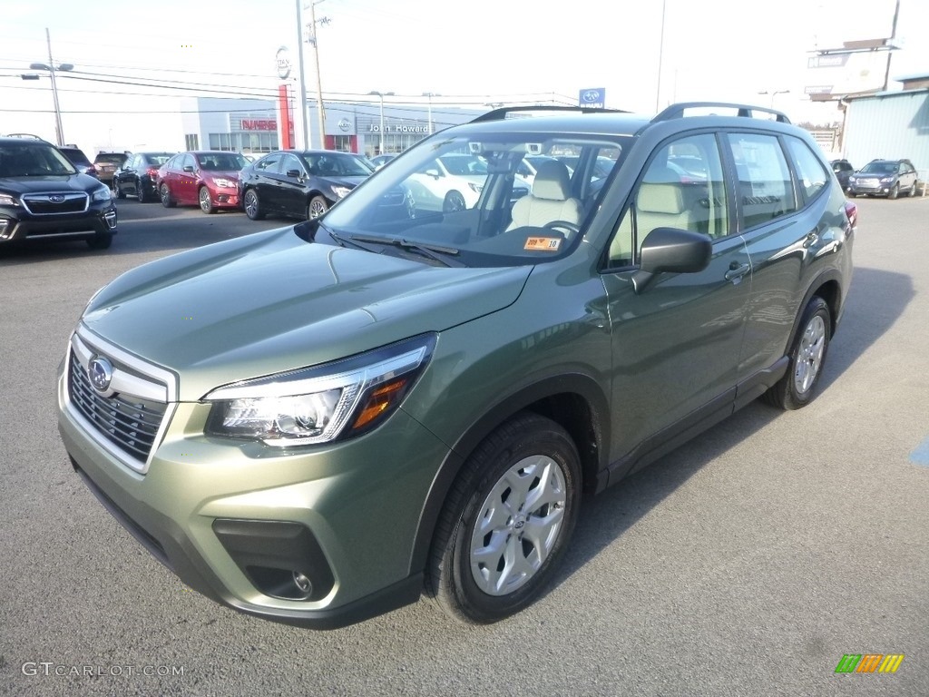 2019 Forester 2.5i - Jasper Green Metallic / Gray photo #8