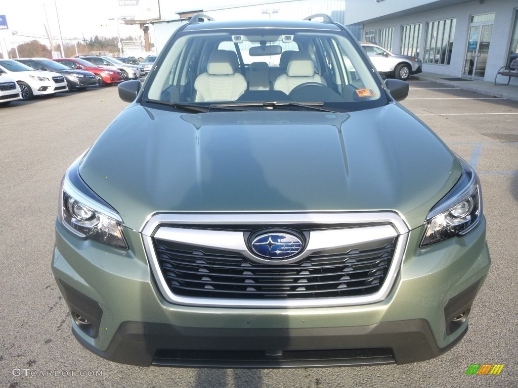 2019 Forester 2.5i - Jasper Green Metallic / Gray photo #9