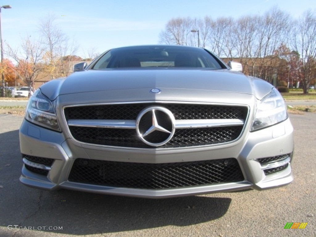 2012 CLS 550 Coupe - Palladium Silver Metallic / Ash/Black photo #4