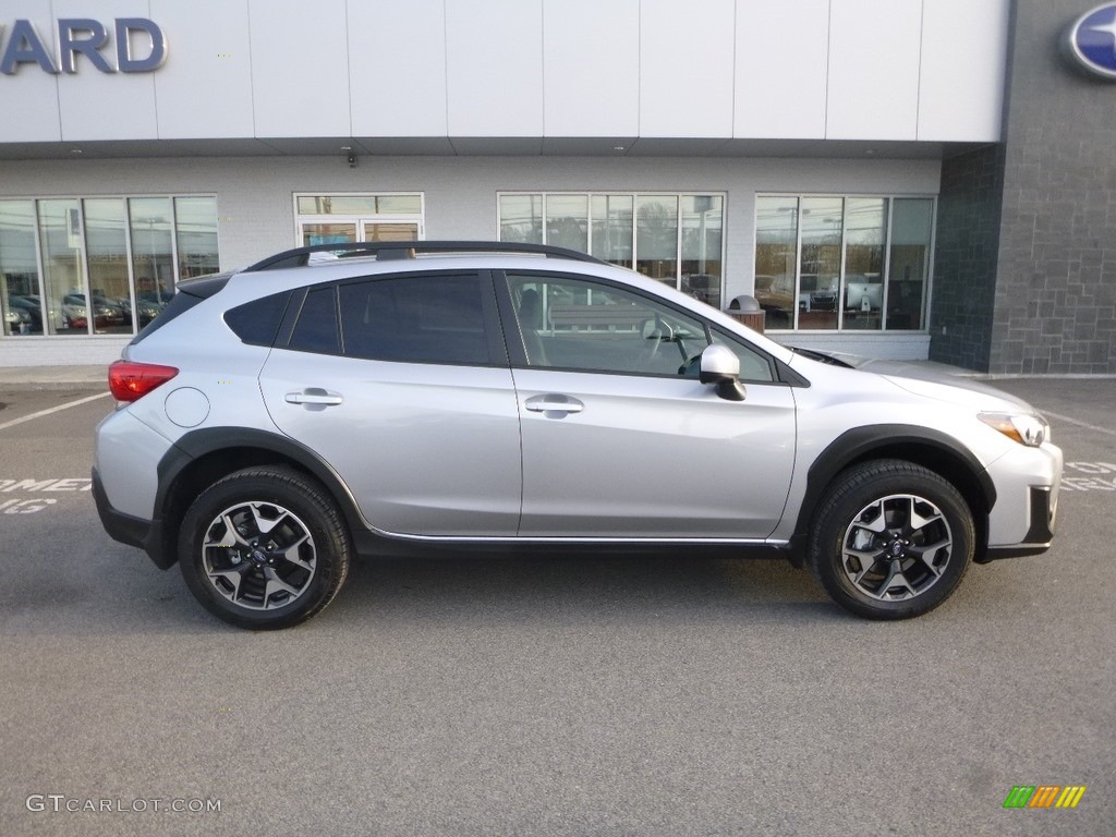 2019 Crosstrek 2.0i Premium - Ice Silver Metallic / Black photo #3