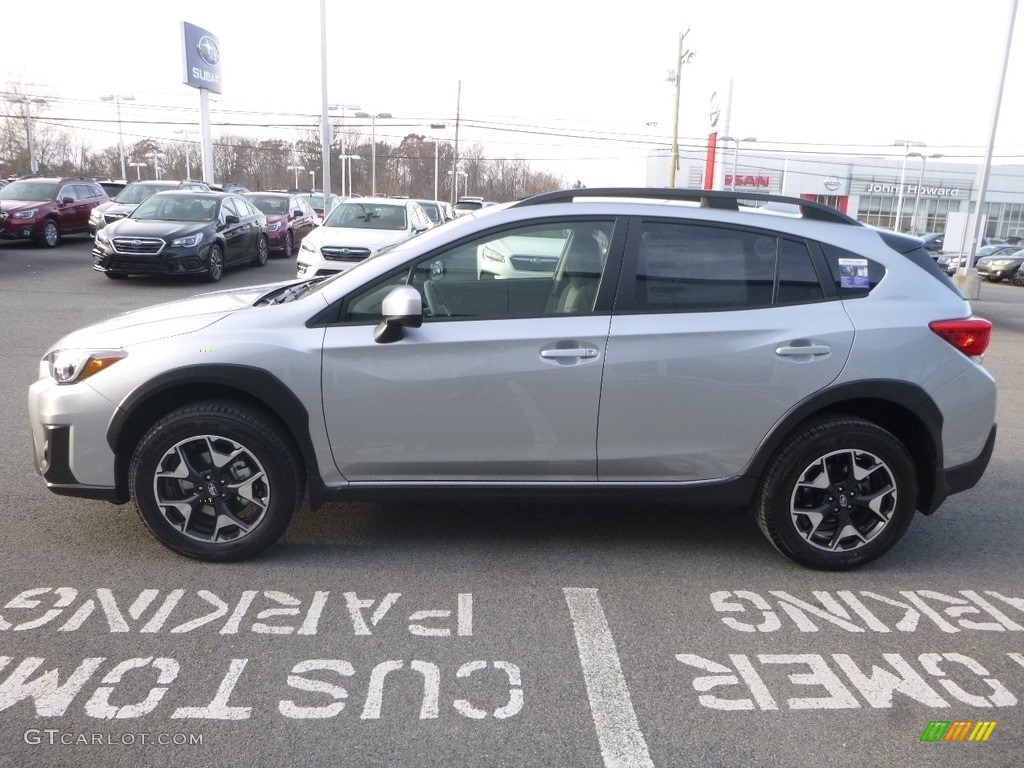 2019 Crosstrek 2.0i Premium - Ice Silver Metallic / Black photo #7
