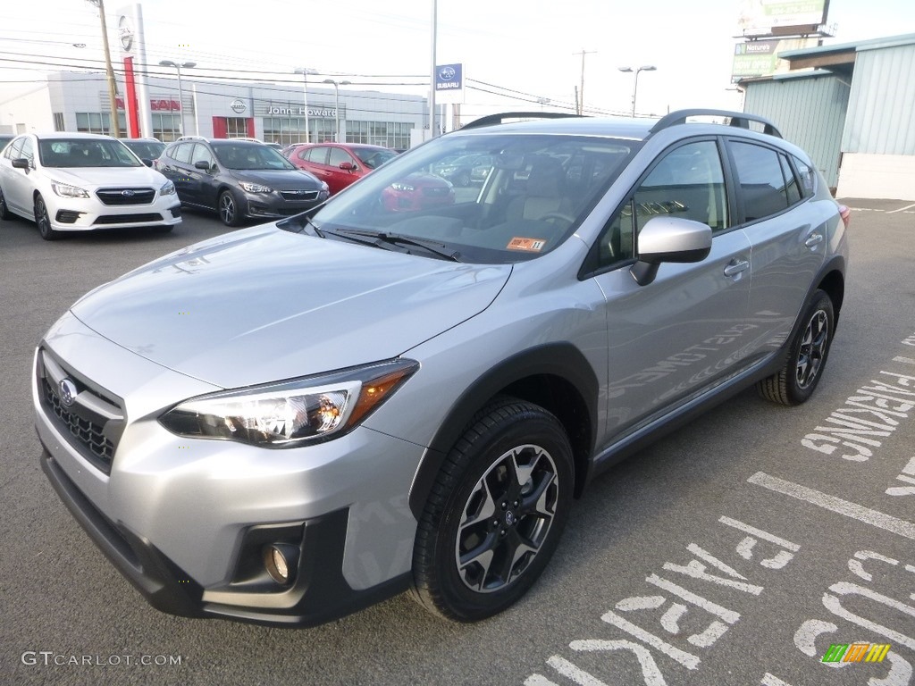 2019 Crosstrek 2.0i Premium - Ice Silver Metallic / Black photo #8