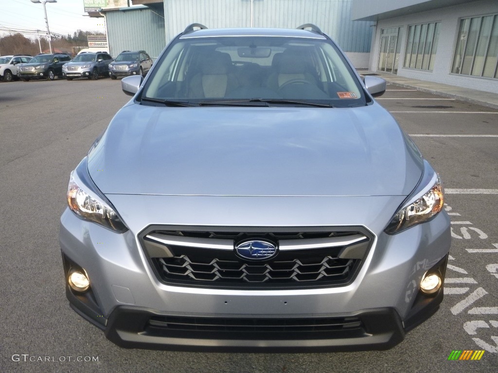 2019 Crosstrek 2.0i Premium - Ice Silver Metallic / Black photo #9