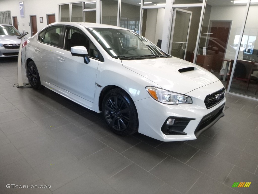 Crystal White Pearl 2019 Subaru WRX Standard WRX Model Exterior Photo #130586448