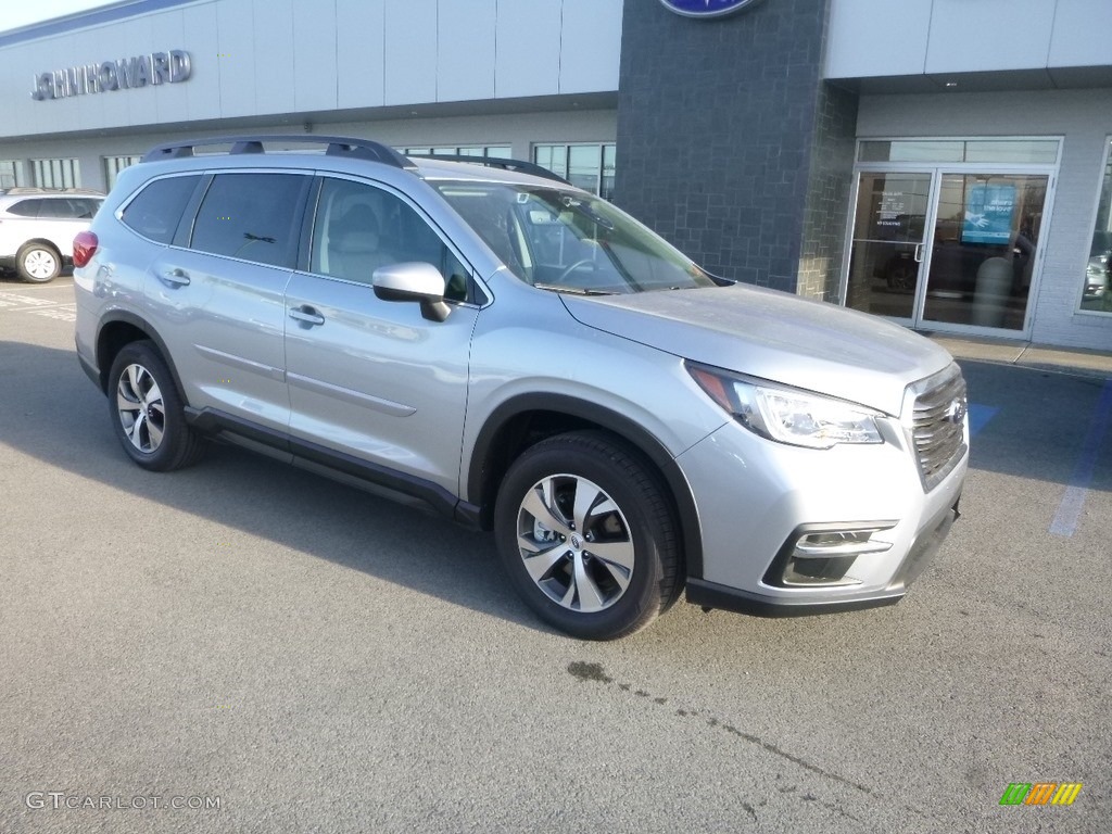 2019 Ascent Premium - Ice Silver Metallic / Slate Black photo #1