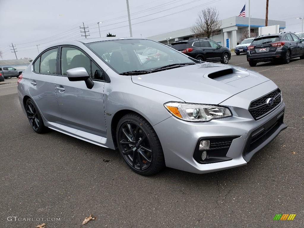 2019 WRX Premium - Ice Silver Metallic / Carbon Black photo #1