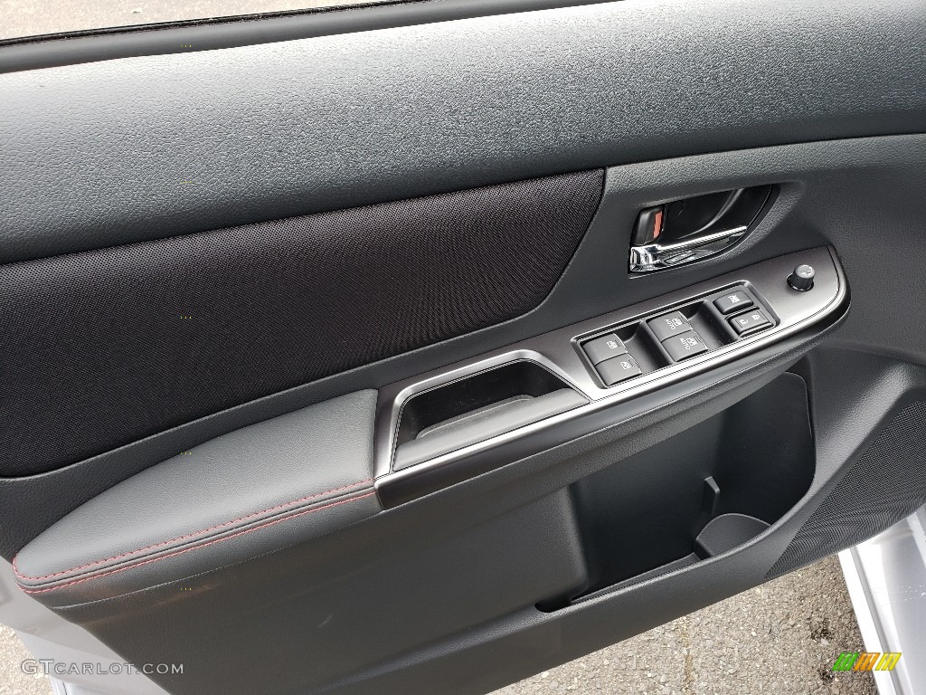 2019 Subaru WRX Premium Carbon Black Door Panel Photo #130588266