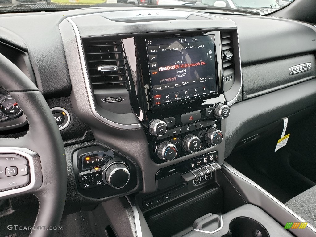 2019 1500 Big Horn Crew Cab 4x4 - Diamond Black Crystal Pearl / Black photo #10