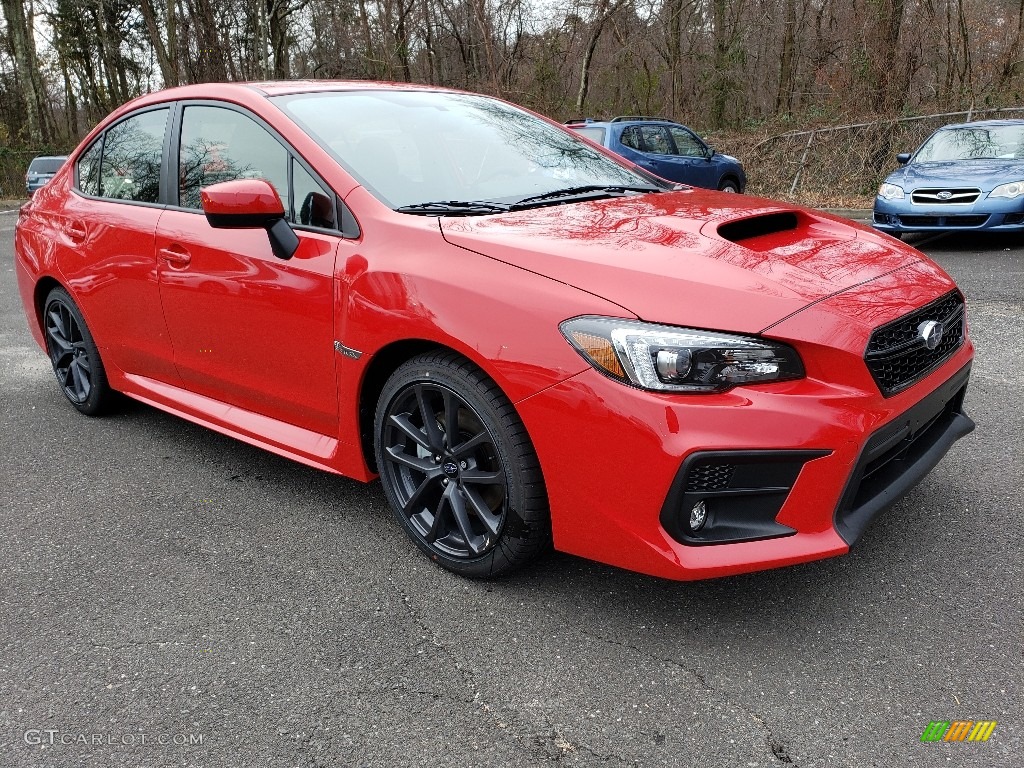 Pure Red 2019 Subaru WRX Limited Exterior Photo #130588371