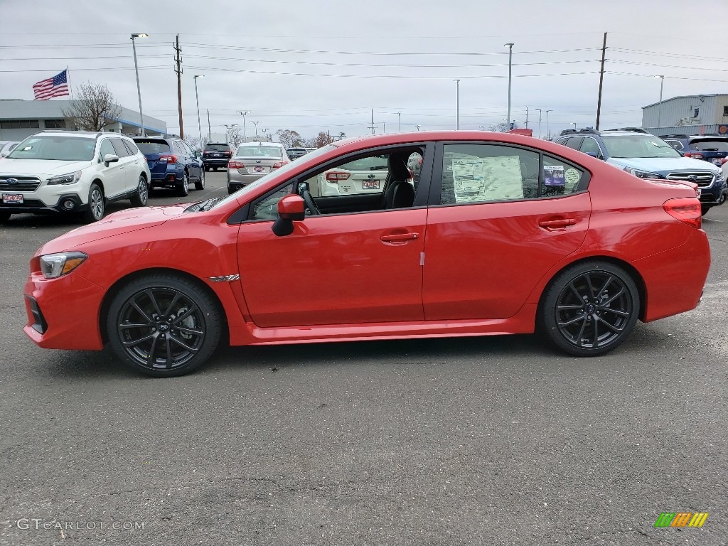 Pure Red 2019 Subaru WRX Limited Exterior Photo #130588428