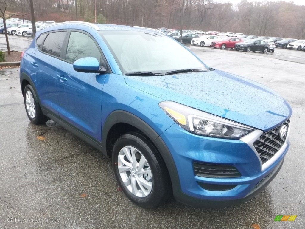 Aqua Blue 2019 Hyundai Tucson Value AWD Exterior Photo #130588470