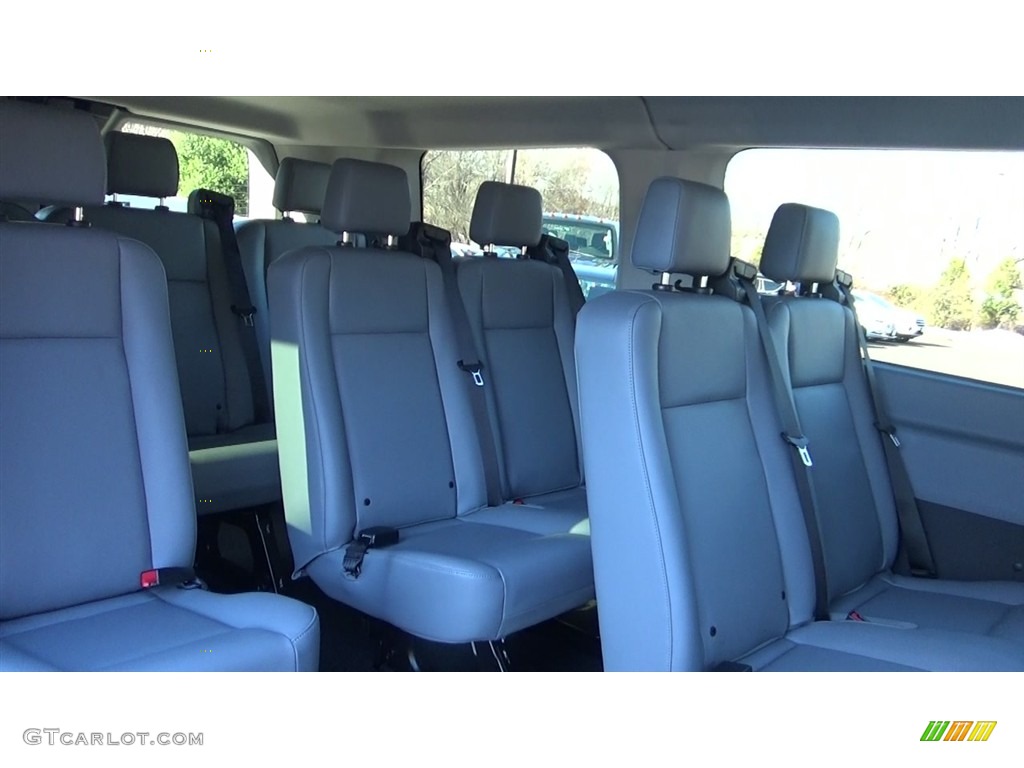 Pewter Interior 2019 Ford Transit Passenger Wagon XL 150 LR Photo #130588539